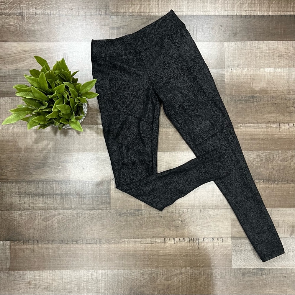 Rewash Structured Moto Leggings Size Small